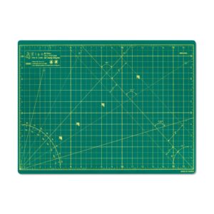 Elan Cutting Mat A3 Green, Self Healing Cutting Mat 12 x 18 INCH, 5-Ply Craft Mat Green, Hobby Cutting Mat 12x18 INCH, Fabric Cutting Board for Crafts, Quilting Cutting Board, Cutting Mats for Crafts