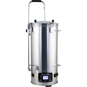 kegland 35l brewzilla | stainless steel construction | automatic step mashing | 9 gallon | gen 3.1.1