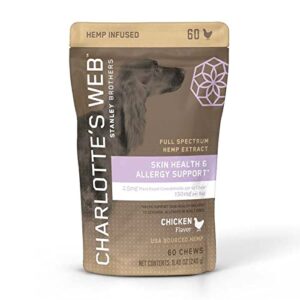 skin health & allergy support chews for dogs