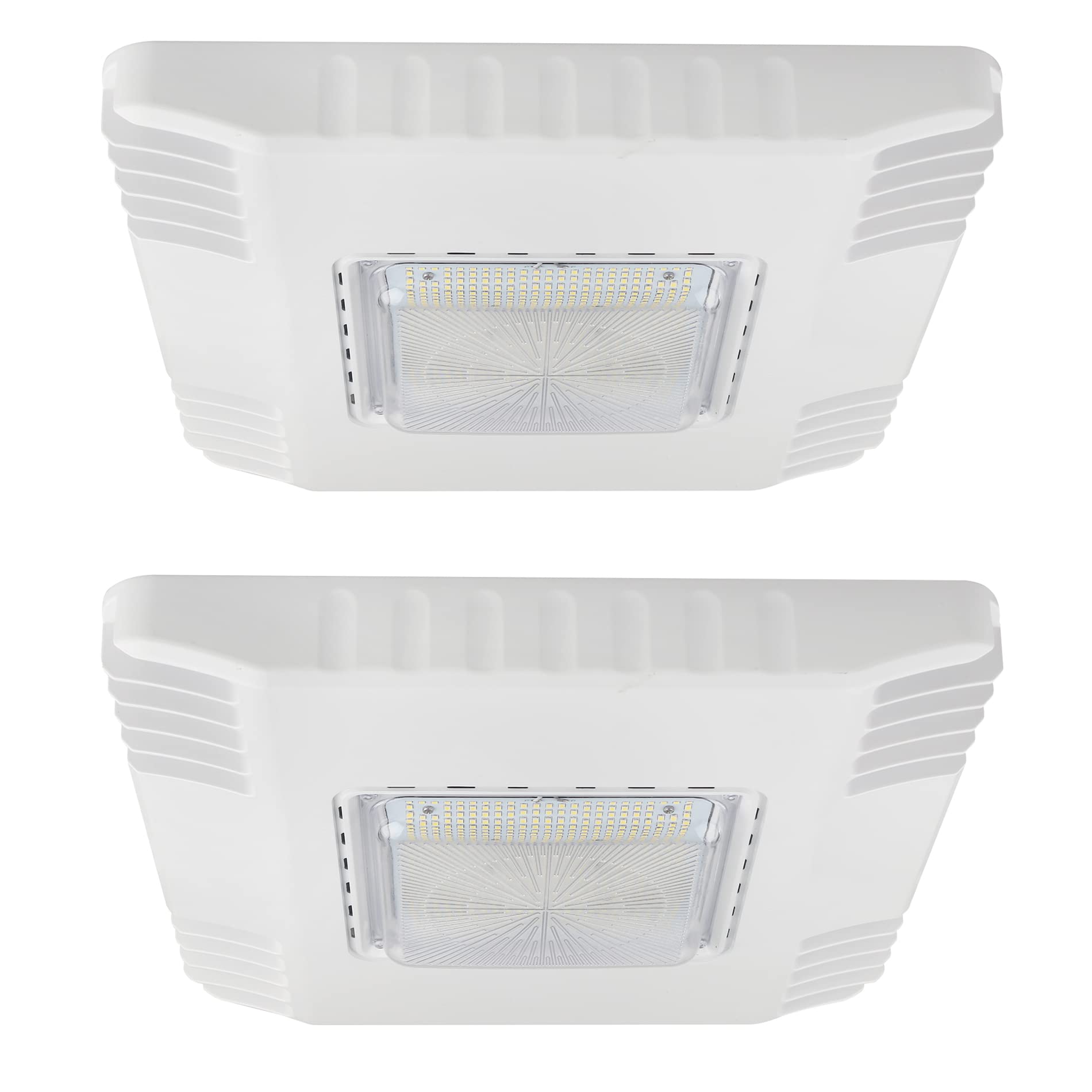 LED Canopy Gas Station Light, 150W 21000LM Surface Mount LED Carport Ceiling Light 5700K (600W HID/HPS Equivalent), 100-277V IP65 DLC & UL Listed