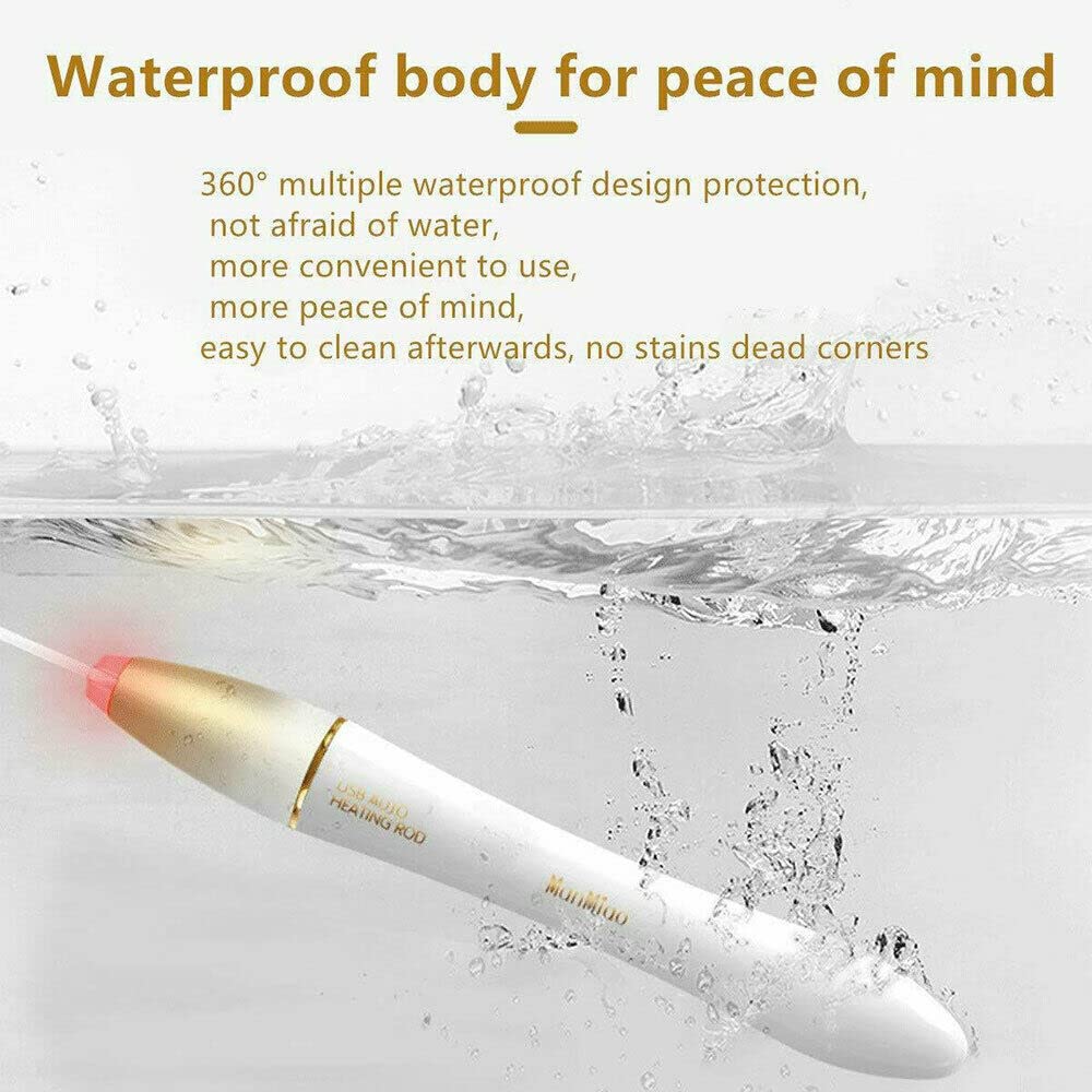 TEAMWILL USB Heating Rod Led Heater Warmer Heating Pad Stick AUTO 38℃ Control Quickly