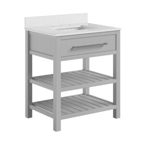 DHP Camden 30” Bathroom Vanity, Gray