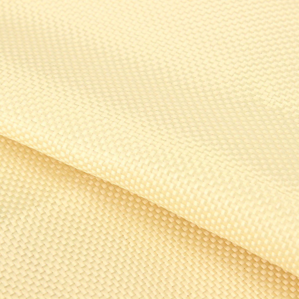 SHQIN Durable 200gsm Woven Fabric Aramid Fiber Cloth Plain Color Yellow Twill Linear Density 1100 D DIY Crafts