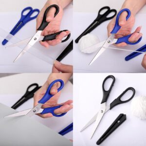 YOUGUOM 6.5in Multipurpose Scissors, Stainless Steel Sharp Shears for Office Home School Students Household General Use Craft Supplies - 2 Pack