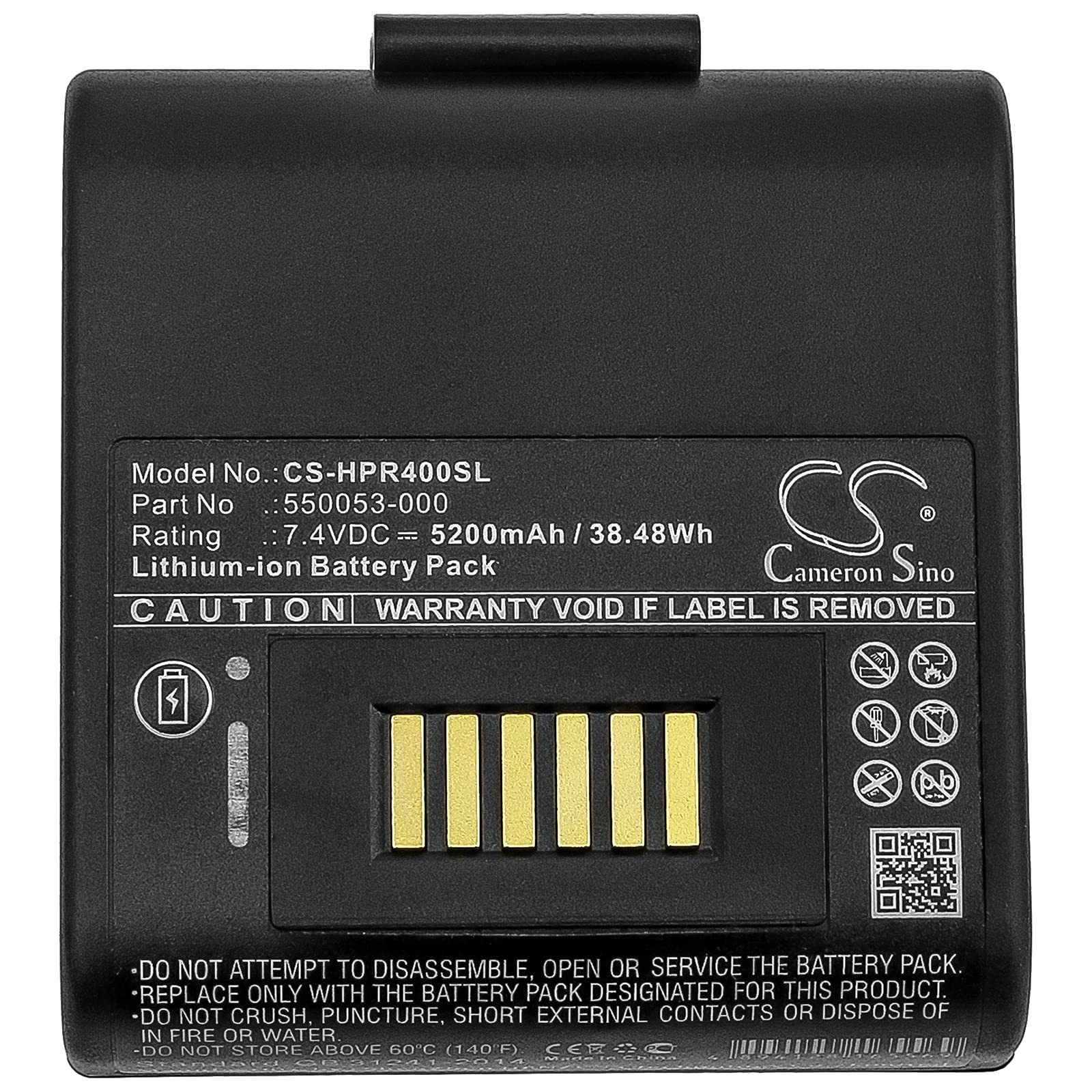 Replacement Battery for Honeywell Intermec Oneil RP4,fit Part No 550053-000