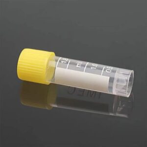 2ml Cryogenic Vials - Self Standing Transport Tubes,Polypropylene Molded Graduations (Case of 500)