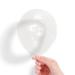 Clear balloons 5 inch 50pcs Transparent Party Balloon Mini Balloons for Wedding Engagement Anniversary Birthday Party Decorations