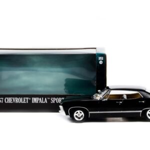 GreenLight 1:24 1967 Chevro&let Impala Sport Sedan - Tuxedo Black 84035 [Shipping from Canada]