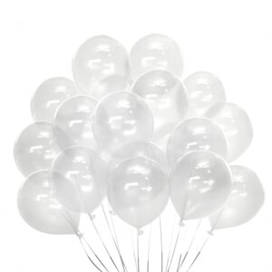 clear balloons 5 inch 50pcs transparent party balloon mini balloons for wedding engagement anniversary birthday party decorations