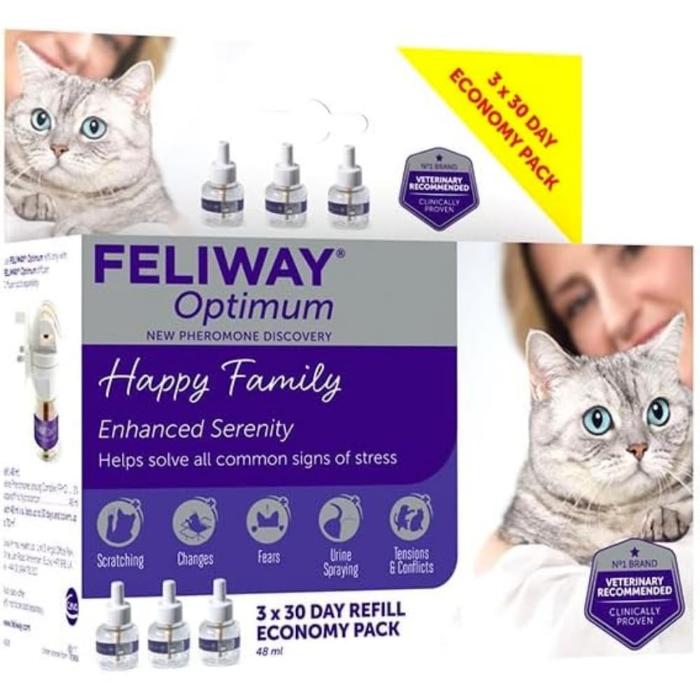 Feliway Optimum Refill 3 Pack