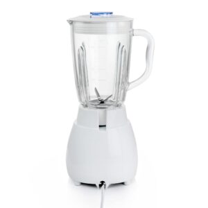 10-speed Watt 42 Ounce Glass Jar Blender In White Multiple Speeds