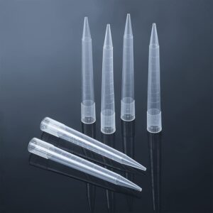 FOUR E'S SCIENTIFIC 5ml Pipette Tips - Universal 5000ul Sterile Pipette Tips Racked RNase/DNase Free & Pyrogen Safe, Autoclavable, 1 Rack 24 Tips