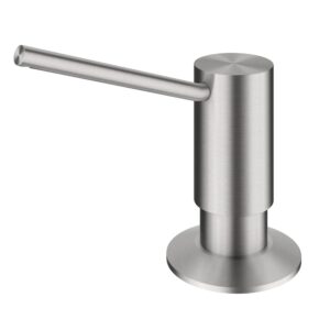 kraus kitchen soap and lotion dispenser in spot free stainless steel, ksd-41sfs