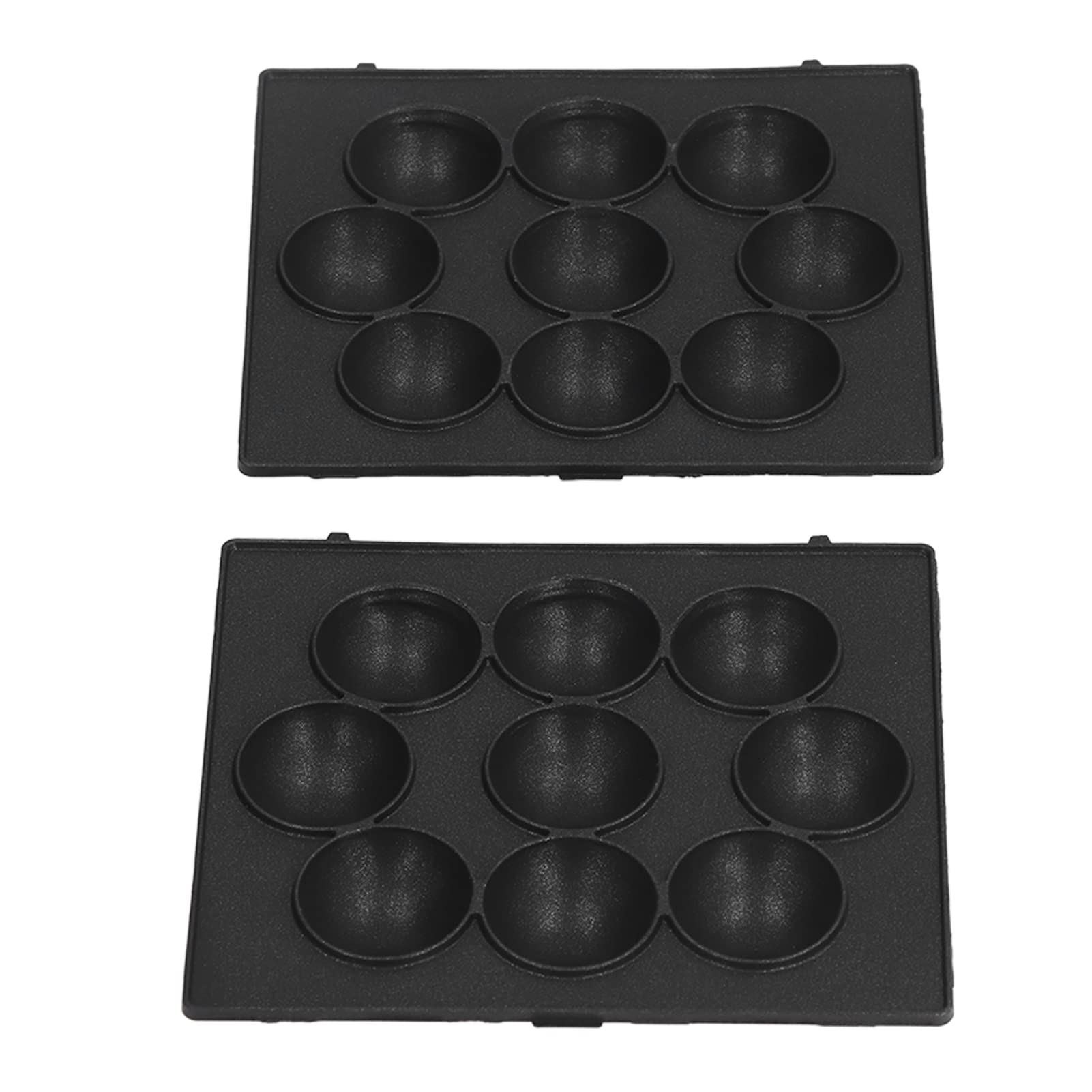 9 Hole Baking Pan, Non Stick Meatball Baking Tray Stainless Steel Octopus Meatball Grill Pan Cooking Plate