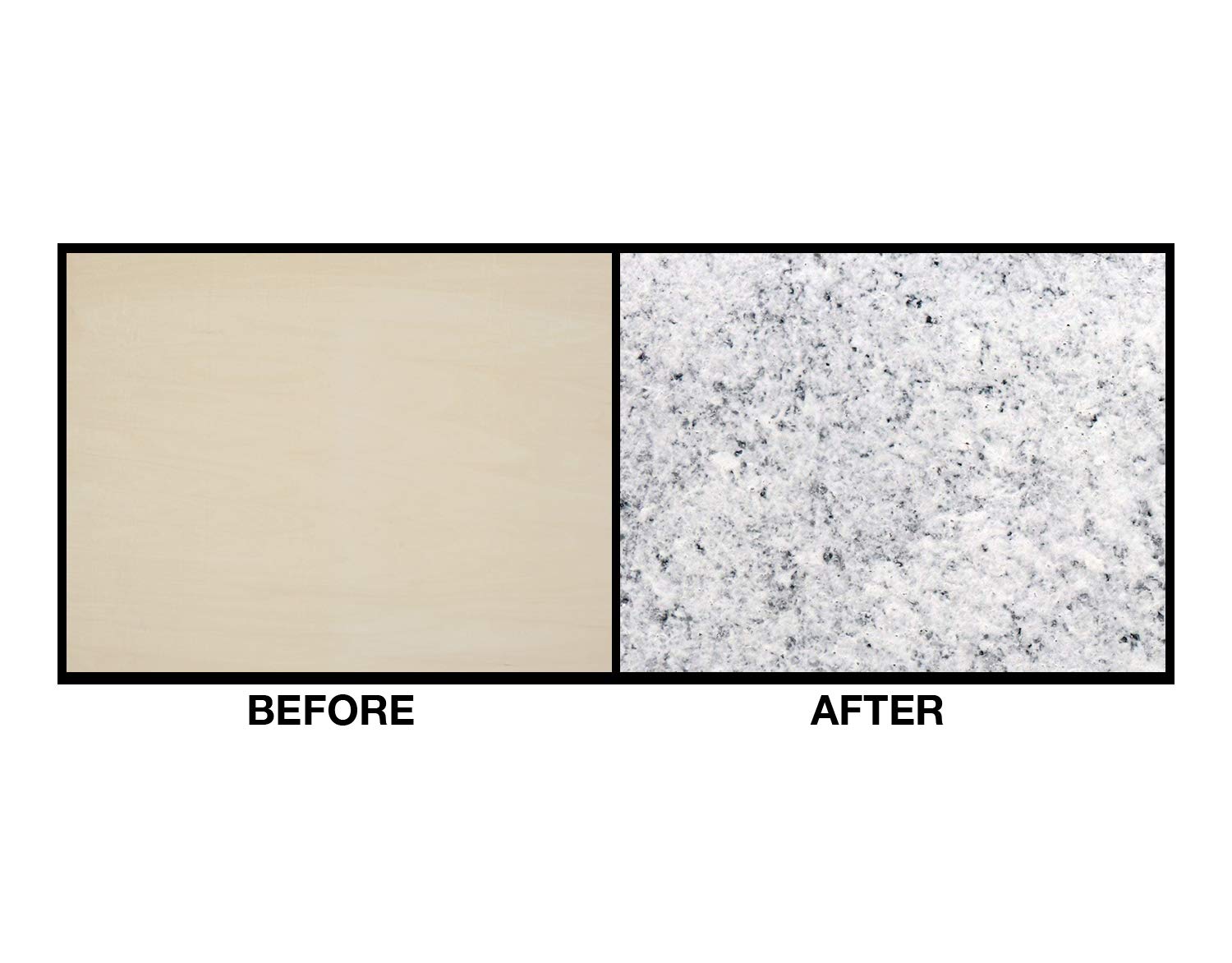 GLAINTE Granite Countertop Paint Kit - White Diamond Counter Top Refinishing Kit for Kitchen Bathroom