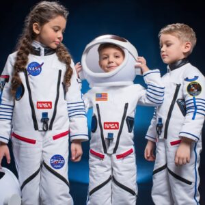 7pcs NASA Patch, Iron On Patches Space Badge Sew On Space Shuttle Embroidered and US Flag Patches for Jackets Backpacks Caps Hats Bags Clothing