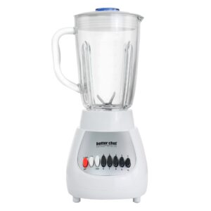 10-speed watt 42 ounce glass jar blender in white multiple speeds