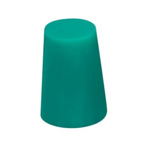 Caplugs SH-31761 Neoprene Plug - GN104 Tapered Masking Plug, Max ID 0.375" Min ID 0.250", Green (1000/Bag)