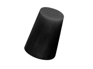 caplugs bn107 bn-sh series – tapered masking plug, 100/bag, black neoprene, max id 0.563" x min id 0.320" thread protection, secure seal, painting, plating, anodizing, finishing (sh-20017)