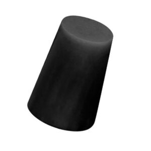 Caplugs BN107 BN-SH Series – Tapered Masking Plug, 100/Bag, Black Neoprene, Max ID 0.563" x Min ID 0.320" Thread Protection, Secure Seal, Painting, Plating, Anodizing, Finishing (SH-20017)