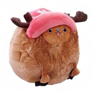 ALORVE Tony Tony Chopper Plush Toy Pink Pillow Stuffed Doll 13.78Inches/35cm