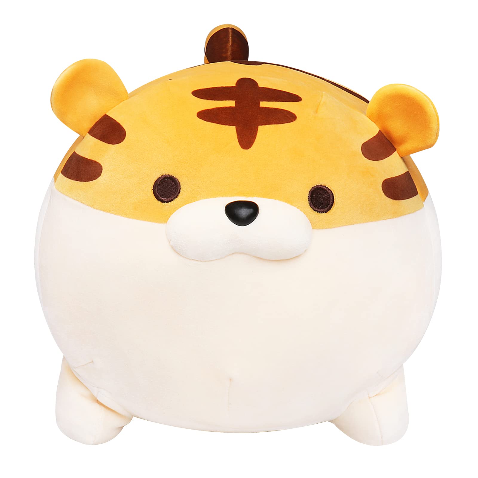 Auspicious beginning Stuffed Animal Tiger Plush Toy Anime Kawaii Tigers Soft Pillow, Plush Toy Gifts for Adults (19.6")