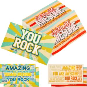 zonon you are awesome thank you cards, 200 pieces, multicolor