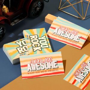 Zonon You Are Awesome Thank You Cards, 200 Pieces, Multicolor