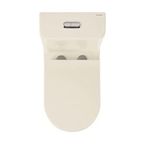 Swiss Madison Well Made Forever SM-1T111BQ, Burdon One Piece Square Toilet Dual Flush 1.1/1.6 gpf in Bisque