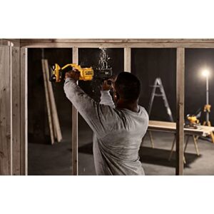 DEWALT 20V MAX XR Brushless Cordless 7/16 in. Compact Stud and Joist Drill with POWER DETECT, Bare Tool Only (DCD443B)