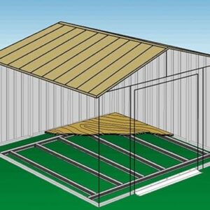 Arrow Sheds Floor Frame Kit for Arrow Classic Sheds Sized 12' x 12'