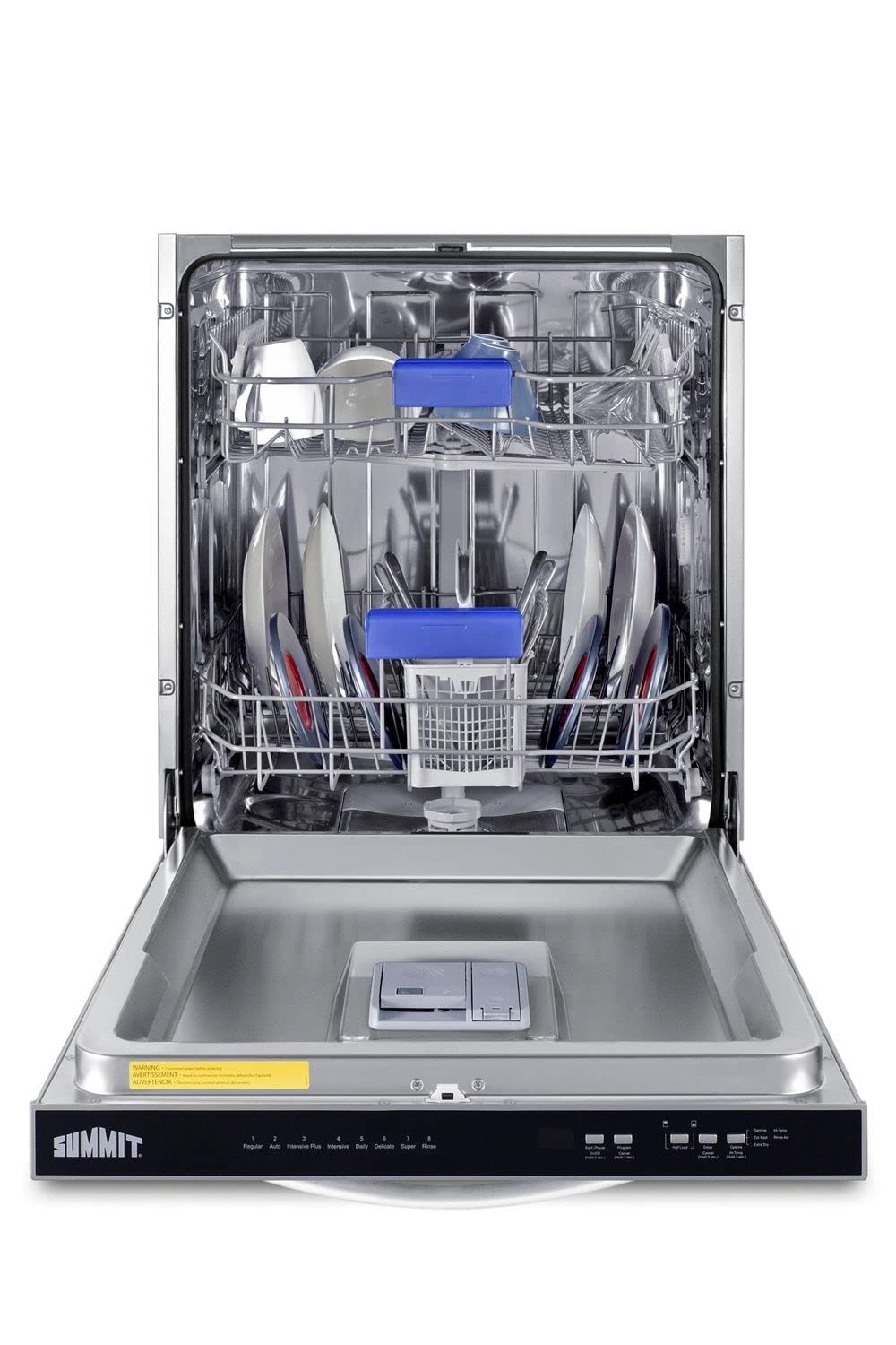 Summit Appliance 24inch Wide Built-In Dishwasher, ADA Compliant