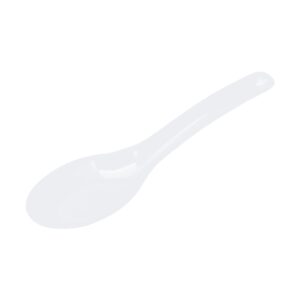 Karat Med-Heavy Weight Asian Soup Spoon - White -1,000 ct