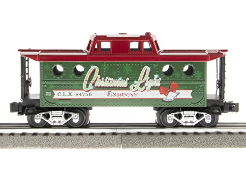 Lionel Christmas Light Express LionChief 5.0 Electric O Gauge Train Set with Bluetooth & Remote