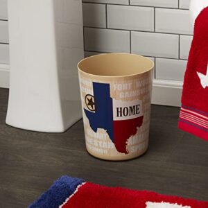 SKL Home State of Texas Wastebasket, Multicolored