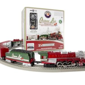 Lionel Christmas Light Express LionChief 5.0 Electric O Gauge Train Set with Bluetooth & Remote