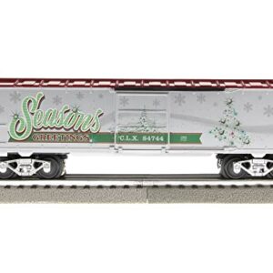 Lionel Christmas Light Express LionChief 5.0 Electric O Gauge Train Set with Bluetooth & Remote