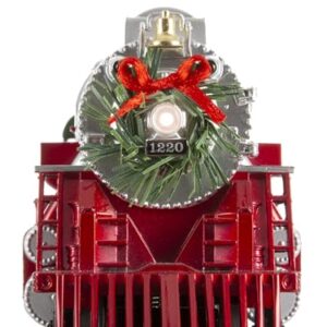 Lionel Christmas Light Express LionChief 5.0 Electric O Gauge Train Set with Bluetooth & Remote