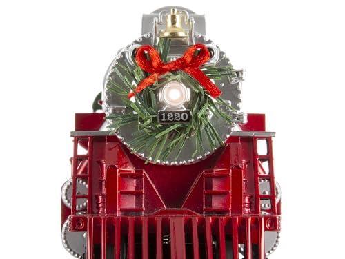 Lionel Christmas Light Express LionChief 5.0 Electric O Gauge Train Set with Bluetooth & Remote