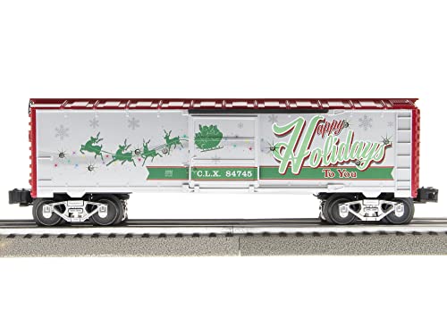 Lionel Christmas Light Express LionChief 5.0 Electric O Gauge Train Set with Bluetooth & Remote