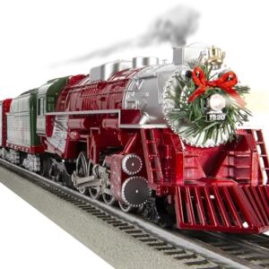 Lionel Christmas Light Express LionChief 5.0 Electric O Gauge Train Set with Bluetooth & Remote