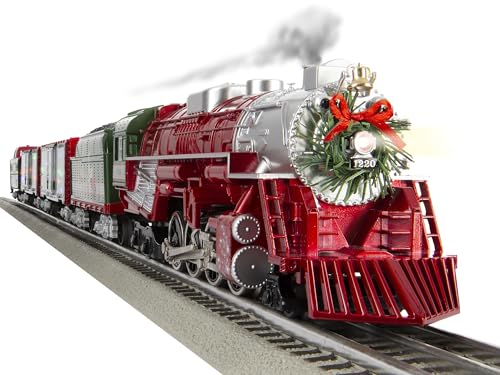 Lionel Christmas Light Express LionChief 5.0 Electric O Gauge Train Set with Bluetooth & Remote