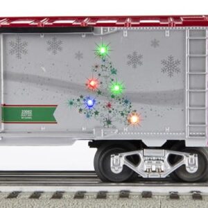 Lionel Christmas Light Express LionChief 5.0 Electric O Gauge Train Set with Bluetooth & Remote