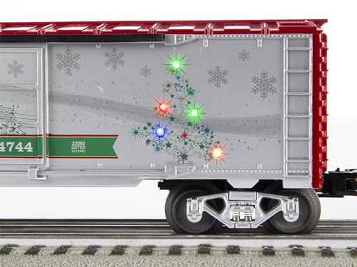 Lionel Christmas Light Express LionChief 5.0 Electric O Gauge Train Set with Bluetooth & Remote