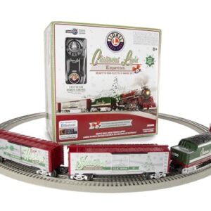 Lionel Christmas Light Express LionChief 5.0 Electric O Gauge Train Set with Bluetooth & Remote