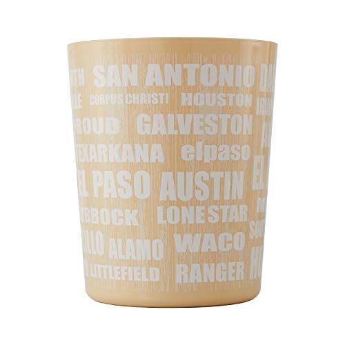 SKL Home State of Texas Wastebasket, Multicolored