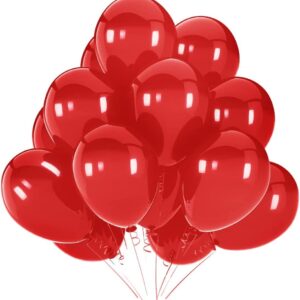 Graduation Decorations Red Gold 2024/Red Gold Graduation Party Decorations 2024 USC/Red Gold Balloons of 30pcs for Birthday Party/Christmas/Picnic Party Red Gold