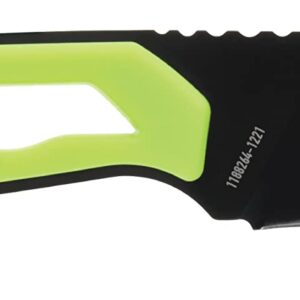 Schrade Delta Class Isolate Drop Point Fixed Blade 8.5in with 4in AUS-10 Steel and Non-Slip Grip for Hunting