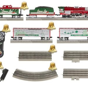 Lionel Christmas Light Express LionChief 5.0 Electric O Gauge Train Set with Bluetooth & Remote