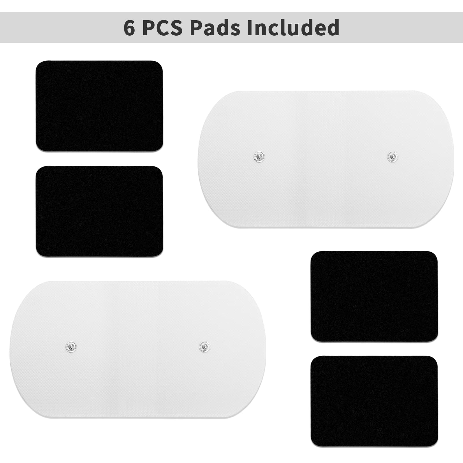 DOMAS Ab Belt Replacement Pads (Please Check The Product Description Clearly to Choose The Right Pads)